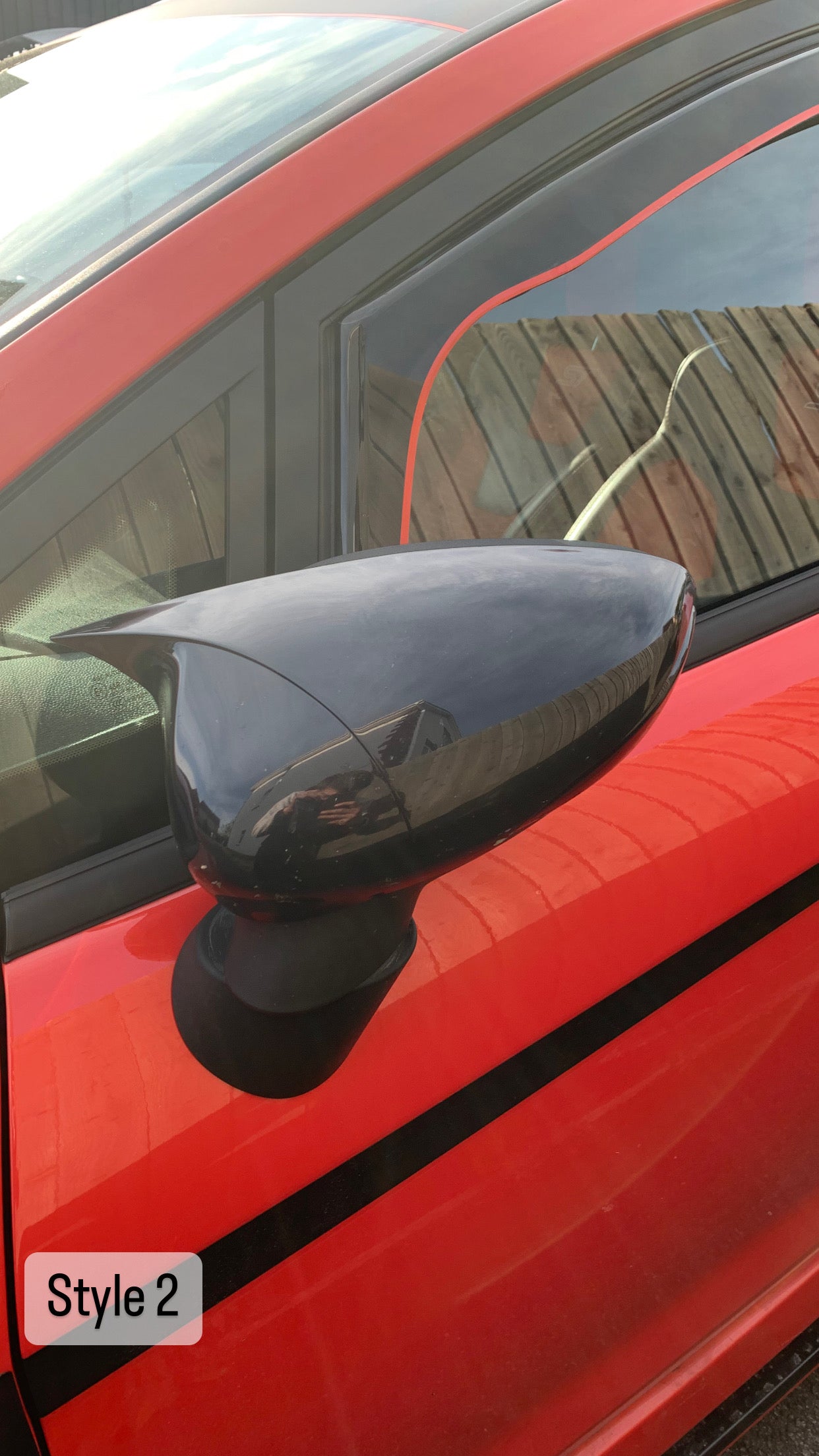 M - Style Aggressive Pointed Wingmirror Caps