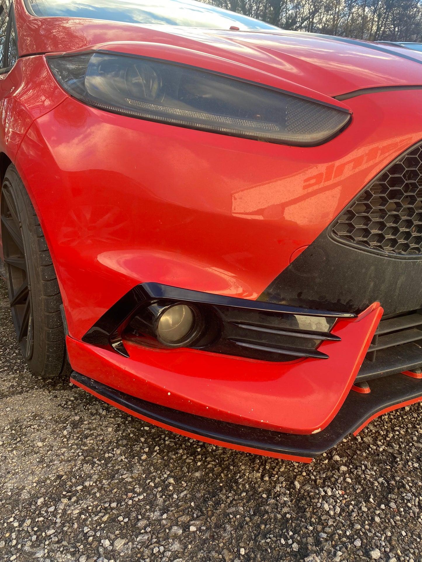 MK7.5 Fiesta ST Front Bumper Extensions